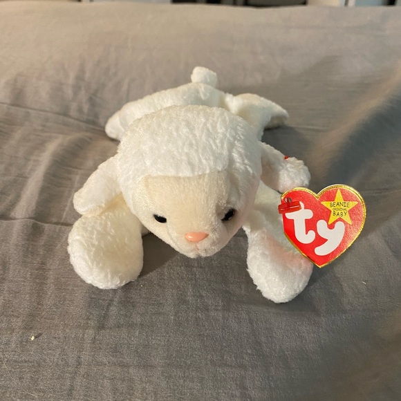 Ty Other - Vintage Fleece the lamb Beanie Baby #2
